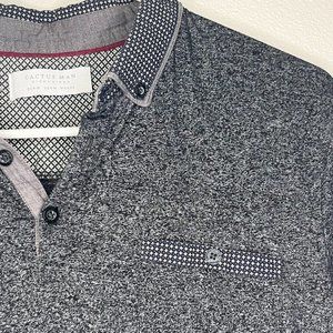 Mens Cactus Man Collard shirt